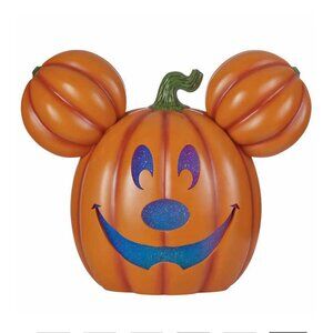 Disney Mickey Pumpkin Light Up Jack O Lantern Costco Halloween 2024 NWT
